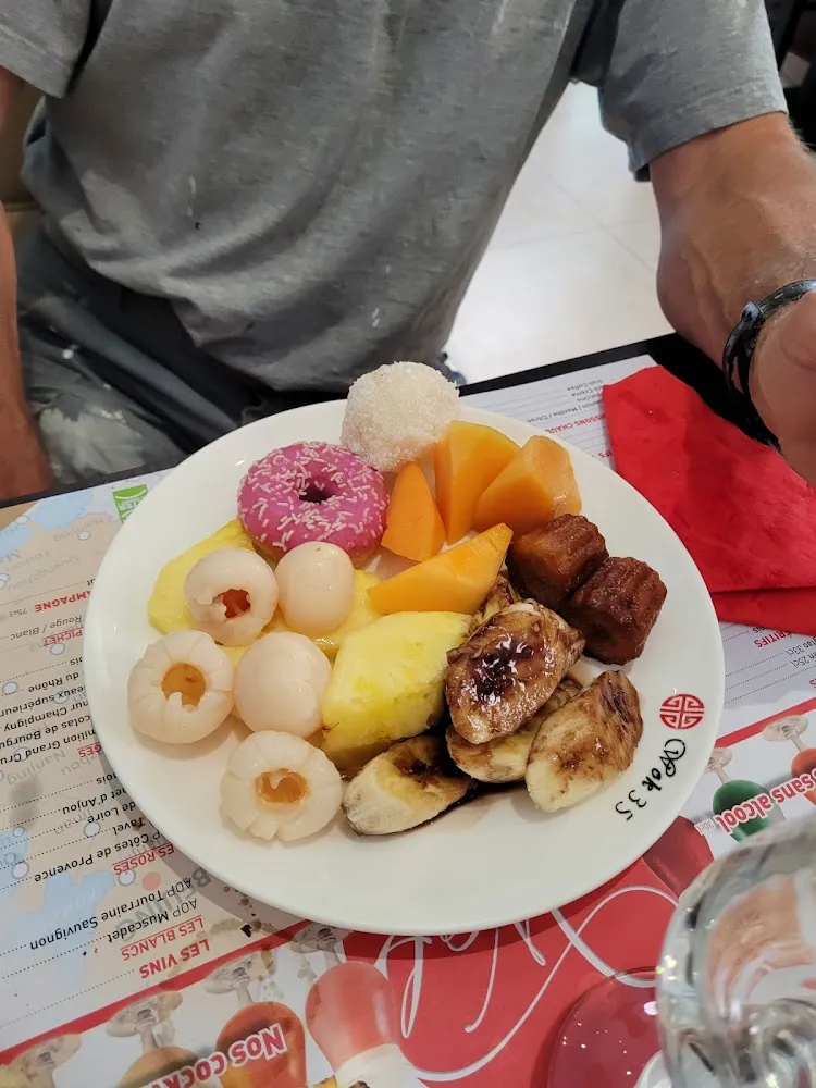 Assiette de Desserts