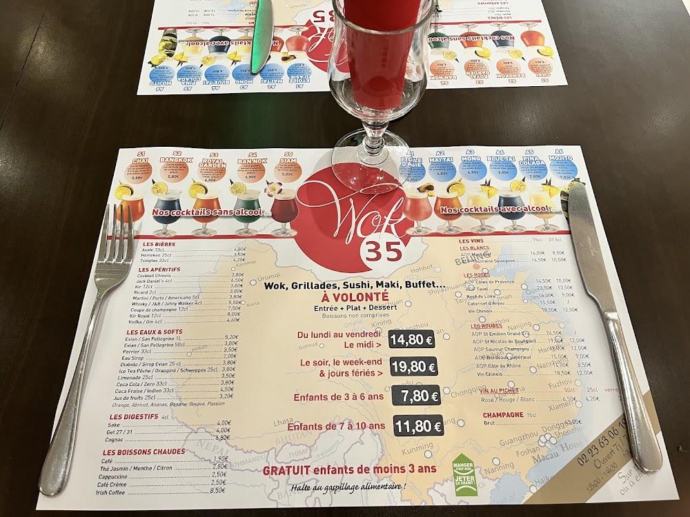 Restaurant Wok 35 - Menu Image 3